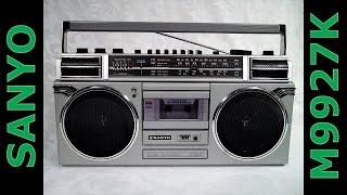 SANYO M9927K Boombox Restore & Mod w Bluetooth