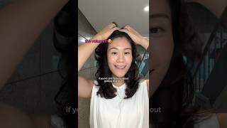 Korean C-curl perm!!  #hairperm #koreanhairstyle #kbeauty #hairtransformation #shorts #haircut