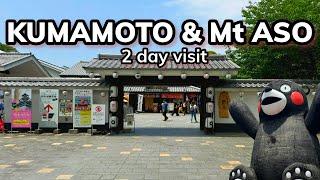 Best Things to Do in Kumamoto and Mt. Aso  [Japan Travel Vlog]