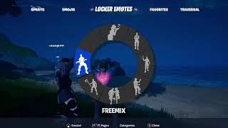 Fortnite FREEMIX Emote perfect timing! 