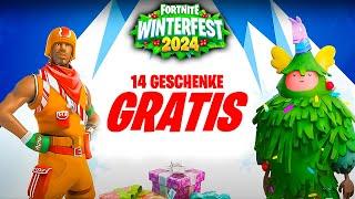 OFFIZIELL  GRATIS SKINS & Fortnite Winterfest 2024 