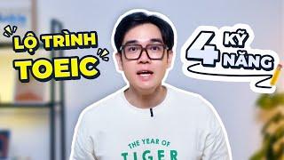 Lộ trình luyện thi TOEIC 4 kỹ năng | Anhle