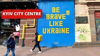 UKRAINE  KYIV City Centre — 1 HOUR Walking Tour — MARCH 2024