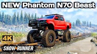 New Phantom N70 Beast In SnowRunner Season 15 #snowrunner #truck #4k