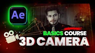 3D Camera After Effects for Beginners-Full Course- Hindi