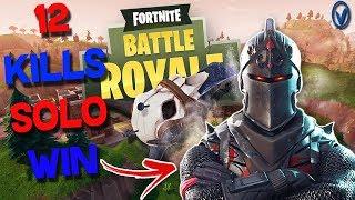 12 KILLS WIN (SOLO) FORTNITE BATTLE ROYALE - FULL GAME