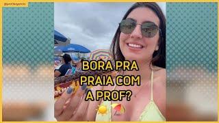 ROTINA de uma prof NA PRAIA! ️