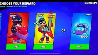 AMAZING NEW GIFTS FROM SUPERCELL!!!|BRAWL STARS REWARDS|Concept