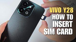 How to Install a SIM Card to Vivo Y28