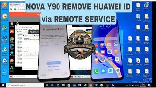 HUAWEI NOVA Y90 REMOVED HUAWEI ID USING SIGMA PLUS VIA REMOTE SERVICE