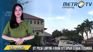 Ruwa Jurai - OTT Polda Lampung Di Inspektorat Kabupaten LamTim 4 Orang  Ditetapkan Sebagai Tersangka