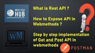 WebMethods Rest API Tutorial: Creating Your First API | GET and POST API