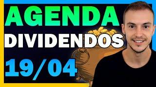 Agenda das Ações que Pagam Dividendos na Semana