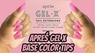 What Is Gel X Nails | Apres Coffin Nail Tips | Base Color Tips | 100% Soft Gel | MissUniqueBeautii