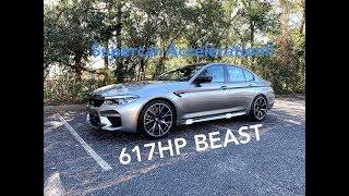 2019 BMW M5 Competition POV Drive, Startup, and LOUD Revs!