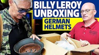 Billy Leroy German Helmet Unboxing | Billy Leroy Store Visit Part 2 of 2 | Military Antiques Toronto