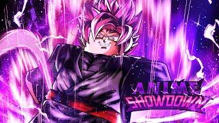 (God Of Skill Spam) The Roblox Anime Showdown Goku Black Experience