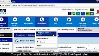 SBI RINB – How to Close an Online Recurring Deposit (e-RD) Account (Video created in August 2017)