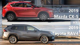 2019 Mazda CX-5 vs 2019 Toyota RAV4 (technical comparison)