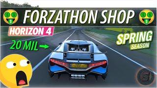 Forza Horizon 4 SPRING FORZATHON SHOP May/June 2020 FH4 Spring Forzathon Shop Bugatti Divo Unlock