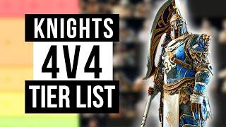 4v4 Knights Tier List | Best Heroes for Team Battles in For Honor