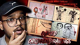 Cursed Children Drawing's With Really Disturbing Backstories || MountCider