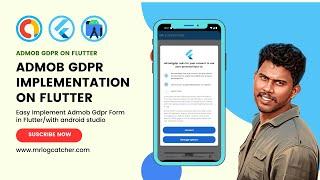 Admob GDPR implement on Flutter | How to show admob gdpr on Flutter|Admob gdpr  message with flutter