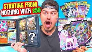 Starting A Pokémon Collection With $50 Budget! (Ep 1)