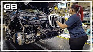 BMW X7 Production  USA Car Factory Manufacturing Process