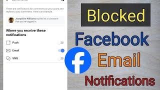 How to Block Facebook email notifications