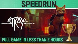 Stray - Speedrun - Full Game in under 2 hours   I am Speed Trophy / Achievement Guide