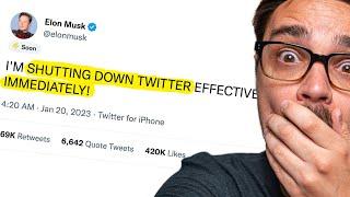 This Is Why Twitter Will Shutdown In The Next 60 Days | Elon Musk Is Out!