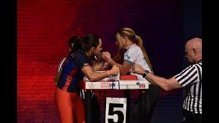 World Arm Wrestling Championship 2018 (Senior Women -50 kg Left hand Qualification)