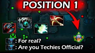 Techies Official POSITION 1 Techies in 7.33d | Valve really created a new HARD CARRY HERO