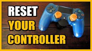How to RESET PS4 Controller without PS4 (Fast Tutorial)