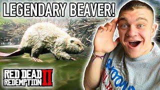 HUNTING DOWN THE LEGENDARY ALBINO BEAVER! Red Dead Redemption 2 Ep.22 - Kendall Gray