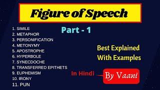 FIGURE OF SPEECH (PART - 1) | ENGLISH GRAMMAR IN HINDI