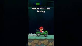 Mario’s First Time Driving