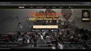 NIGHT CROWS PRIVATE SERVER (DOWNLOAD)