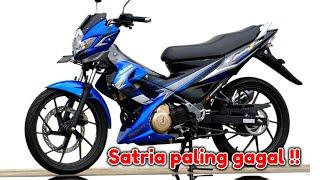 Suzuki Satria Paling gagal di indonesia !! Cuma setahun disuntik mati !! F115 youngstar !!