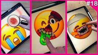 New Compilation creepy emoji 18 | horror story | cursed Emoсji #emoji #creepyemojis