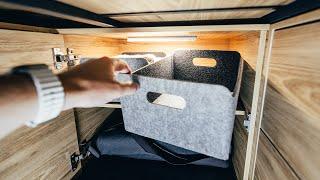 DIY Schrankbeleuchtung für CAMPER - Mehr Licht im Kastenwagen