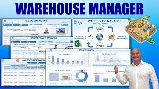 How To Create A Warehouse Management System With Inventory In Excel [FREE DOWNLOAD]