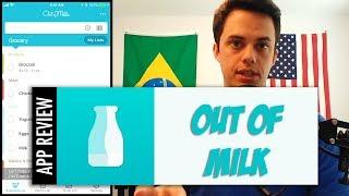 Out of Milk - Grocery shopping list app