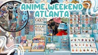 ARTIST ALLEY VLOG  Anime Weekend Atlanta | my first east coast con, was the $$ spent worth it?