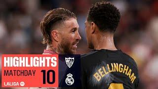 Highlights Sevilla FC vs Real Madrid (1-1)