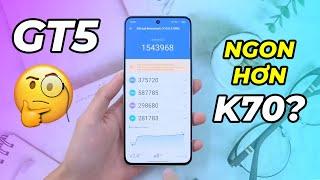 Đối thủ đáng gờm của Redmi K70: Snap 8 Gen 2, màn phê, camera tốt - Đánh giá Realme GT5