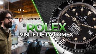 On vous emmène visiter la COMEX avec ROLEX : histoires et références exceptionnelles !