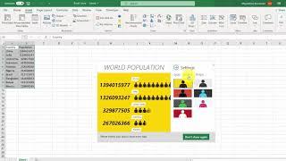 Excel Tips and Tricks #17 People Graph