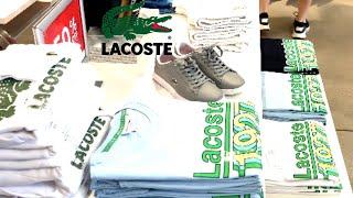 LACOSTE POLO shirts | OUTLET ALL SALE CLOTHES 2 FOR $109 POLO SHIRT SHOES | SHOP WITH ME